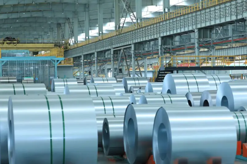 Steel Industry industrial application facility using Omron Tech Pumps