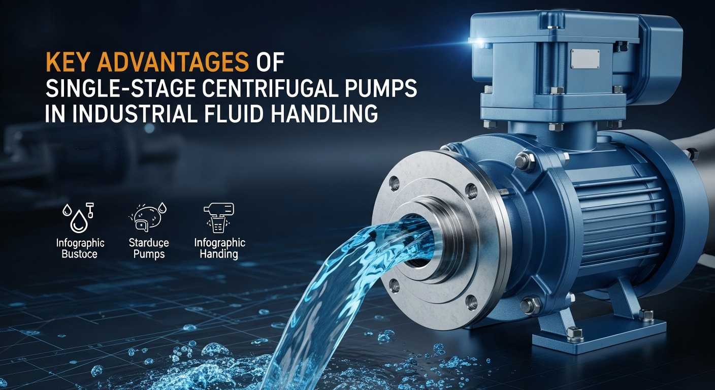Key Advantages of Single-Stage Centrifugal Pumps in Industrial Fluid Handling